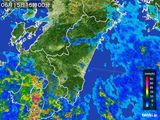 雨雲レーダー(2015年06月15日)