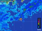 2015年06月16日の東京都(伊豆諸島)の雨雲レーダー