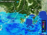 雨雲レーダー(2015年06月16日)