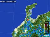 雨雲レーダー(2015年06月17日)