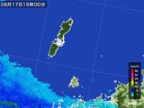 2015年06月17日の長崎県(壱岐・対馬)の雨雲レーダー