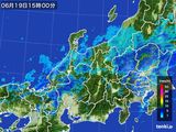 雨雲レーダー(2015年06月19日)