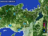 雨雲レーダー(2015年06月20日)