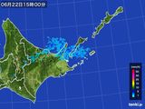 2015年06月22日の道東の雨雲レーダー