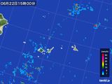 2015年06月22日の沖縄県(宮古・石垣・与那国)の雨雲レーダー