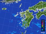 2015年06月23日の九州地方の雨雲レーダー