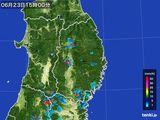 雨雲レーダー(2015年06月23日)
