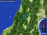 雨雲レーダー(2015年06月25日)