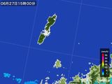 2015年06月27日の長崎県(壱岐・対馬)の雨雲レーダー