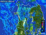 雨雲レーダー(2015年06月27日)