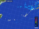 雨雲レーダー(2015年06月28日)