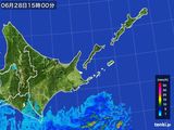 雨雲レーダー(2015年06月28日)