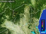 雨雲レーダー(2015年07月05日)