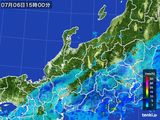 雨雲レーダー(2015年07月06日)