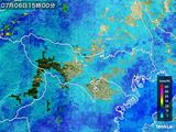 雨雲レーダー(2015年07月06日)