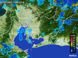 雨雲レーダー(2015年07月09日)