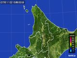 雨雲レーダー(2015年07月11日)