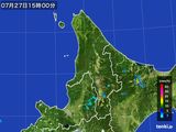 雨雲レーダー(2015年07月27日)