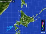 2015年08月01日の北海道地方の雨雲レーダー