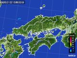 雨雲レーダー(2015年08月01日)