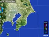 2015年08月01日の千葉県の雨雲レーダー