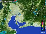 雨雲レーダー(2015年08月03日)