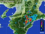 雨雲レーダー(2015年08月03日)