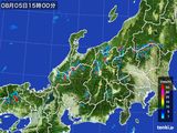 雨雲レーダー(2015年08月05日)