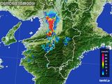 雨雲レーダー(2015年08月06日)