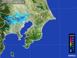 2015年08月12日の千葉県の雨雲レーダー