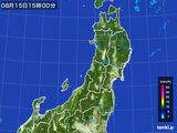 雨雲レーダー(2015年08月15日)