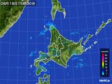 雨雲レーダー(2015年08月18日)