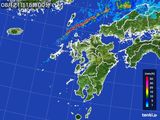 雨雲レーダー(2015年08月21日)