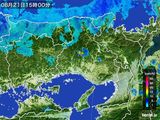 雨雲レーダー(2015年08月21日)