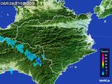 雨雲レーダー(2015年08月24日)