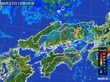 雨雲レーダー(2015年08月25日)