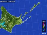 雨雲レーダー(2015年08月25日)