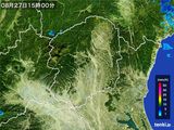 雨雲レーダー(2015年08月27日)