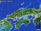 雨雲レーダー(2015年08月28日)