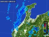 雨雲レーダー(2015年08月28日)