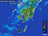 雨雲レーダー(2015年08月28日)