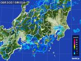 雨雲レーダー(2015年08月30日)