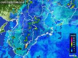2015年09月03日の三重県の雨雲レーダー