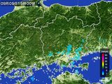 2015年09月05日の岡山県の雨雲レーダー
