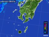 2015年09月05日の鹿児島県の雨雲レーダー