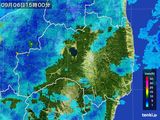 雨雲レーダー(2015年09月06日)