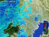 雨雲レーダー(2015年09月06日)