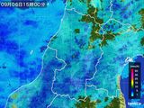 雨雲レーダー(2015年09月06日)