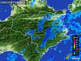 雨雲レーダー(2015年09月07日)