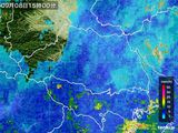 雨雲レーダー(2015年09月08日)